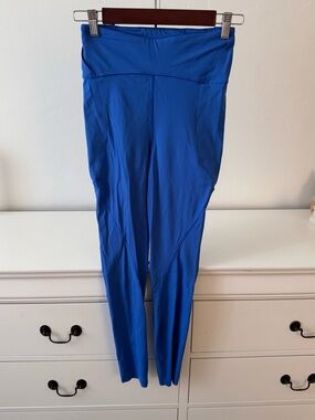 Lululemon High Rise Leggings Blue Size 4 Athletic Yoga Pants